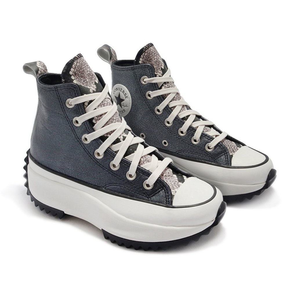 Giày Converse Run Star Hike Snakeskin Blue White Black 173081C - Ảnh 2