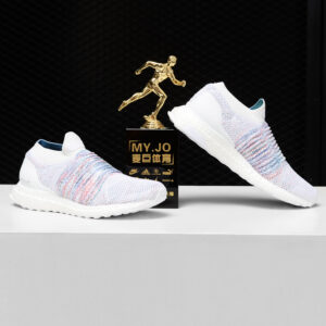 Alternative view of Giày Adidas Wmns Ultraboost Laceless 'White Multicolor'  B75857