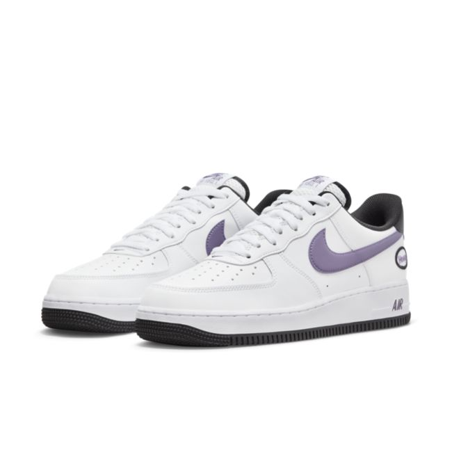 Giày Nike Air Force 1 Low 'Hoops White Purple' - Ảnh 4