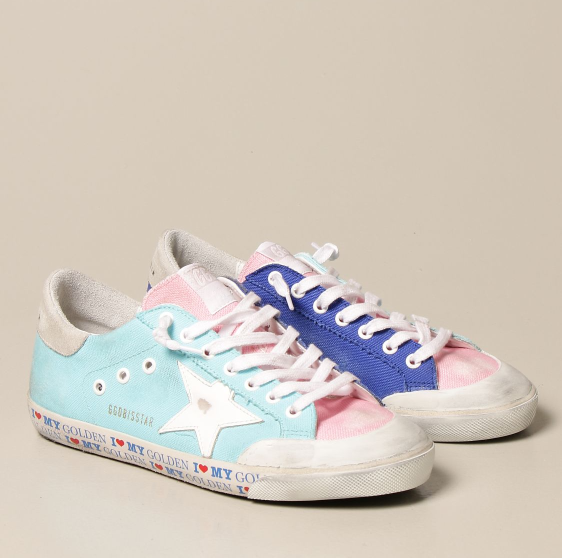 Giày Golden Goose Super Star Multi-Color GMF00107-F001238-50593 - Ảnh 2