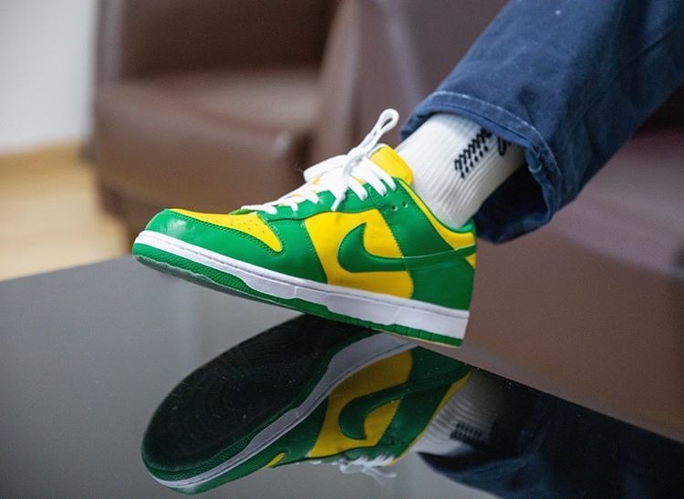 Giày Nike Dunk Low 'Brazil' (2020) CU1727-700 - Ảnh 2
