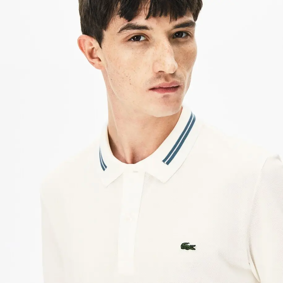 Alternative view of Áo Lacoste Polo Slim fit Petit White PH8522-00-70V
