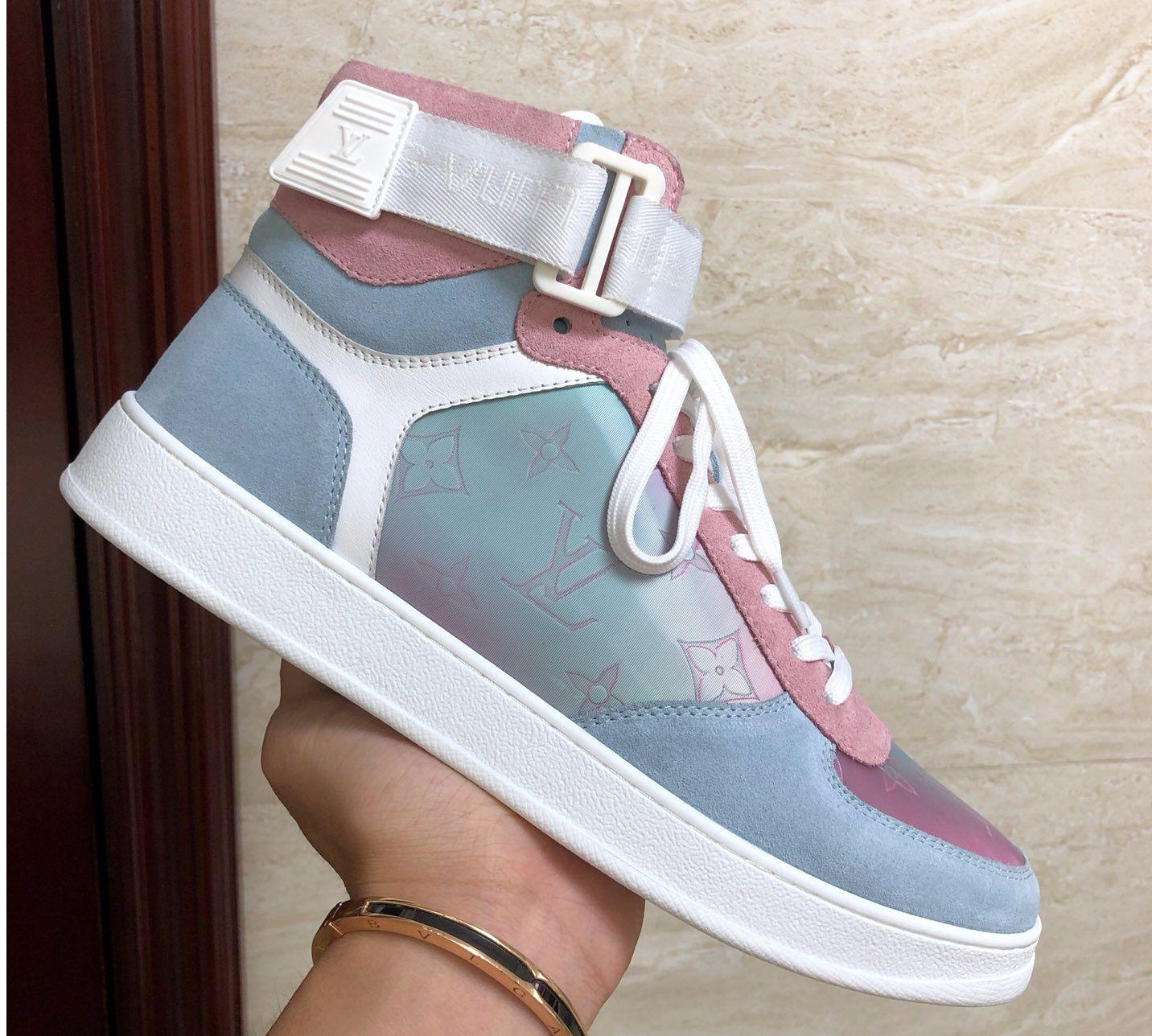 Giày Louis Vuitton Rivoli Sneaker 'Colors' 1A5HEP - Ảnh 4