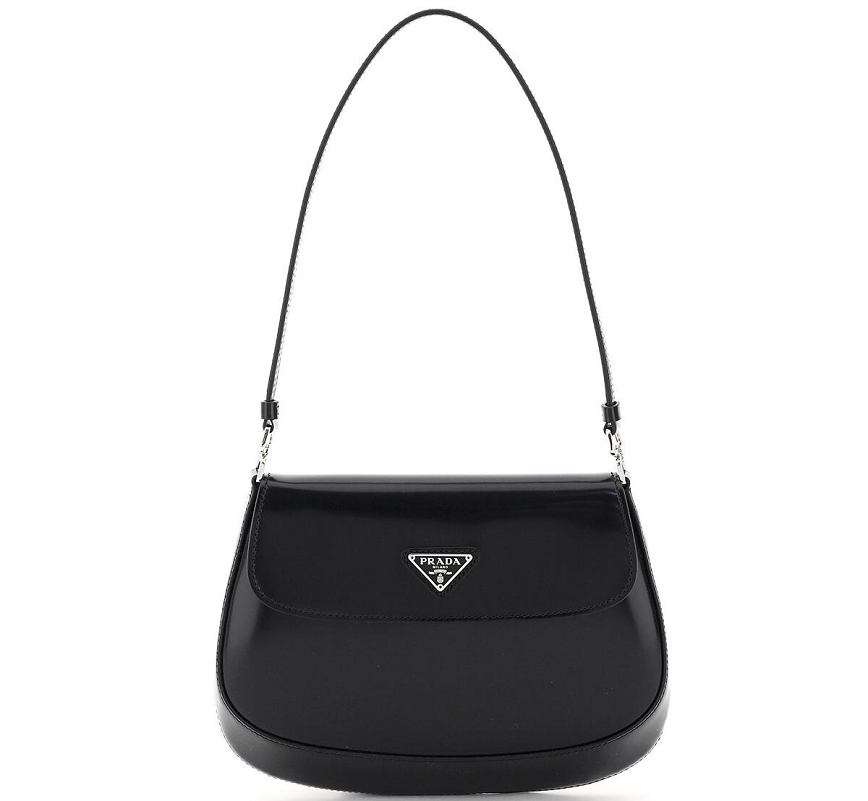 Tui Prada Cleo Shoulder 'Black' 1BD311-ZO6-F0002-V-OOO