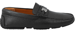Giày Bally Picaro Black Leather Driver Moccasin 6225963
