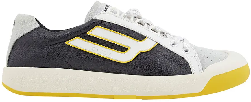 Giày Bally New Competition Grained 'Black Yellow' 6223538