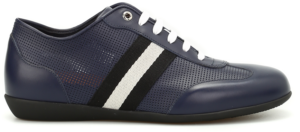 Giày Bally Harlam Leather Perforated 'Ink' 6222351