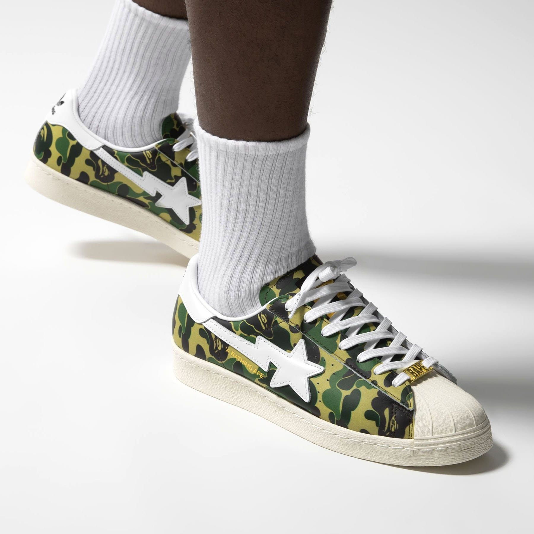 Giày Adidas BAPE x Superstar 80s 'ABC Camo' GZ8981 - Ảnh 3