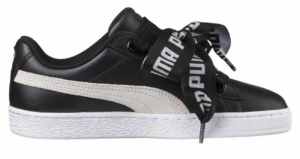 Giày Puma Wmns Basket Heart 'Black White' 364082-01