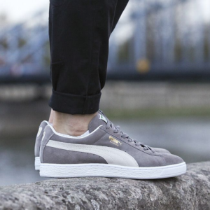 Alternative view of Giày Puma Suede Classic Steeple Grey White 352634-66