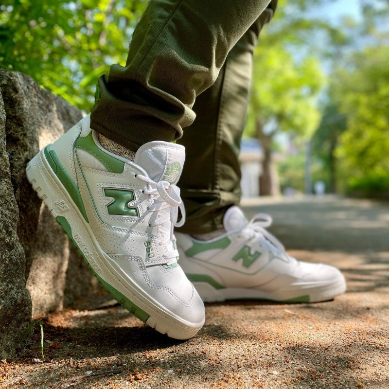 Giày New Balance 550 'White Mint Green' BB550FS1 - Ảnh 3