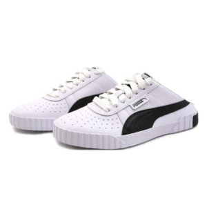 Alternative view of Giày Puma Cali Slip On 'White Black' Lace Up 370484-05