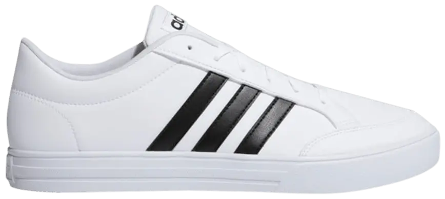Giày Adidas Adiset SL 'White Black' BC0130