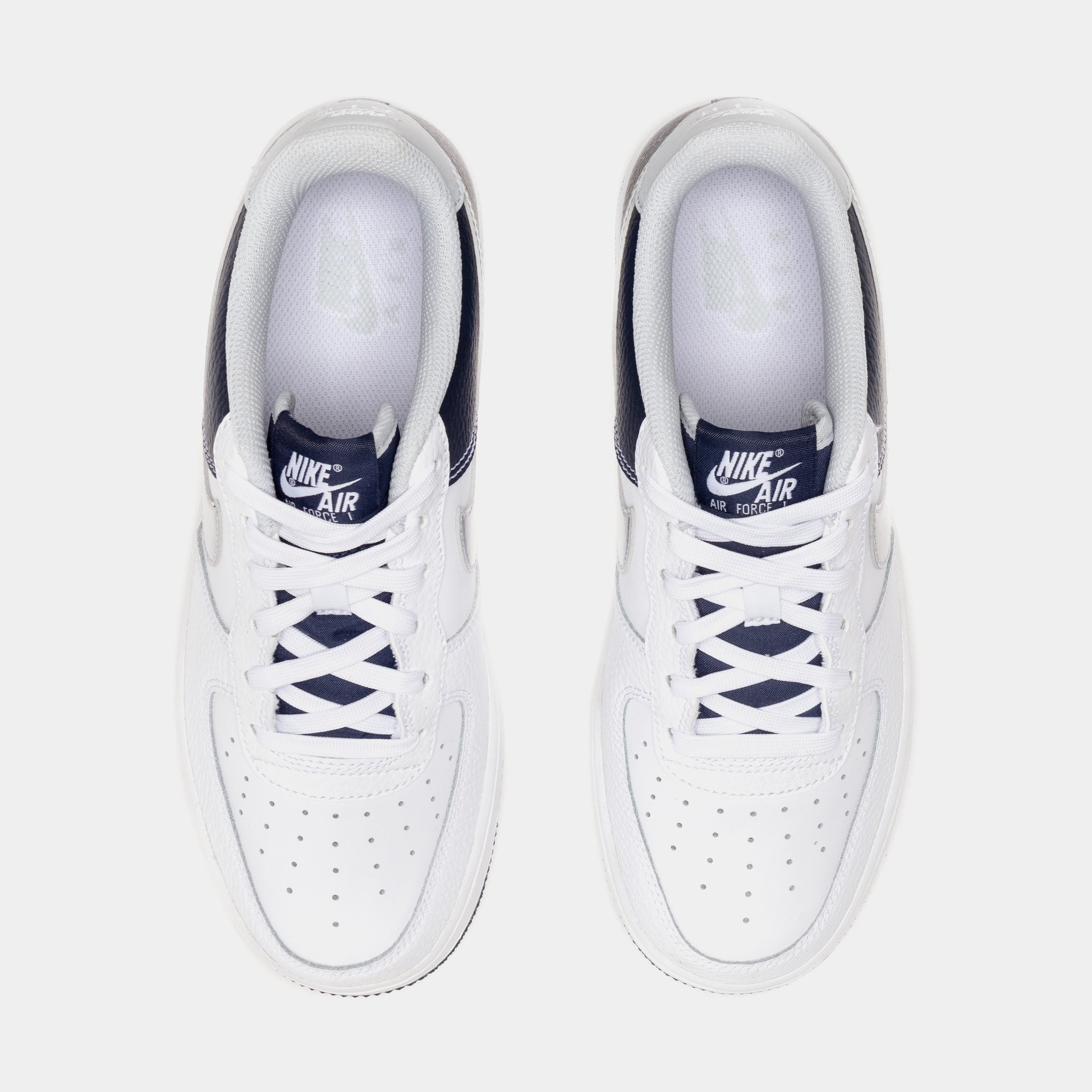 Giay Nike Air Force 1 Low GS 'White Navy' DQ6048-100