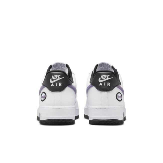 Giày Nike Air Force 1 Low 'Hoops White Purple' - Ảnh 3