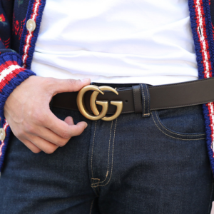Alternative view of Thắt Lưng Gucci Double G Buckle 397660-AP00T-2145