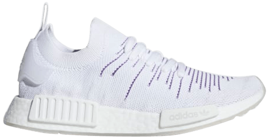 Giày Adidas Wmns NMD R1 STLT PK 'Cloud White Purple' BD8017