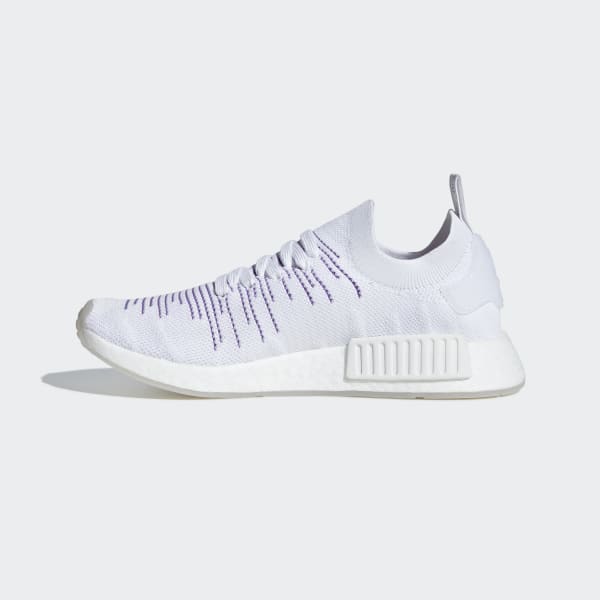 Giày Adidas Wmns NMD R1 STLT PK 'Cloud White Purple' BD8017 - Ảnh 6