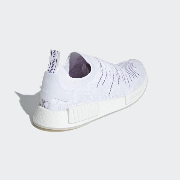 Giày Adidas Wmns NMD R1 STLT PK 'Cloud White Purple' BD8017 - Ảnh 4