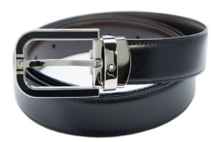 Thắt Lưng MontBlanc Classic Line Horseshoe Shaped Mens Leather Belt 109740