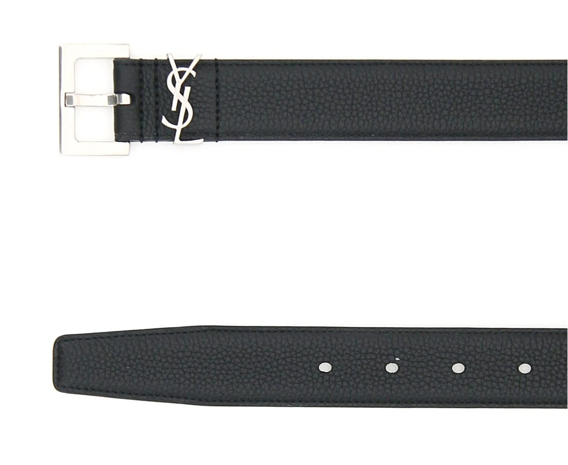 Thắt lưng Saint Laurent Men's Belt 634440-DTI0E-1000 - Ảnh 2