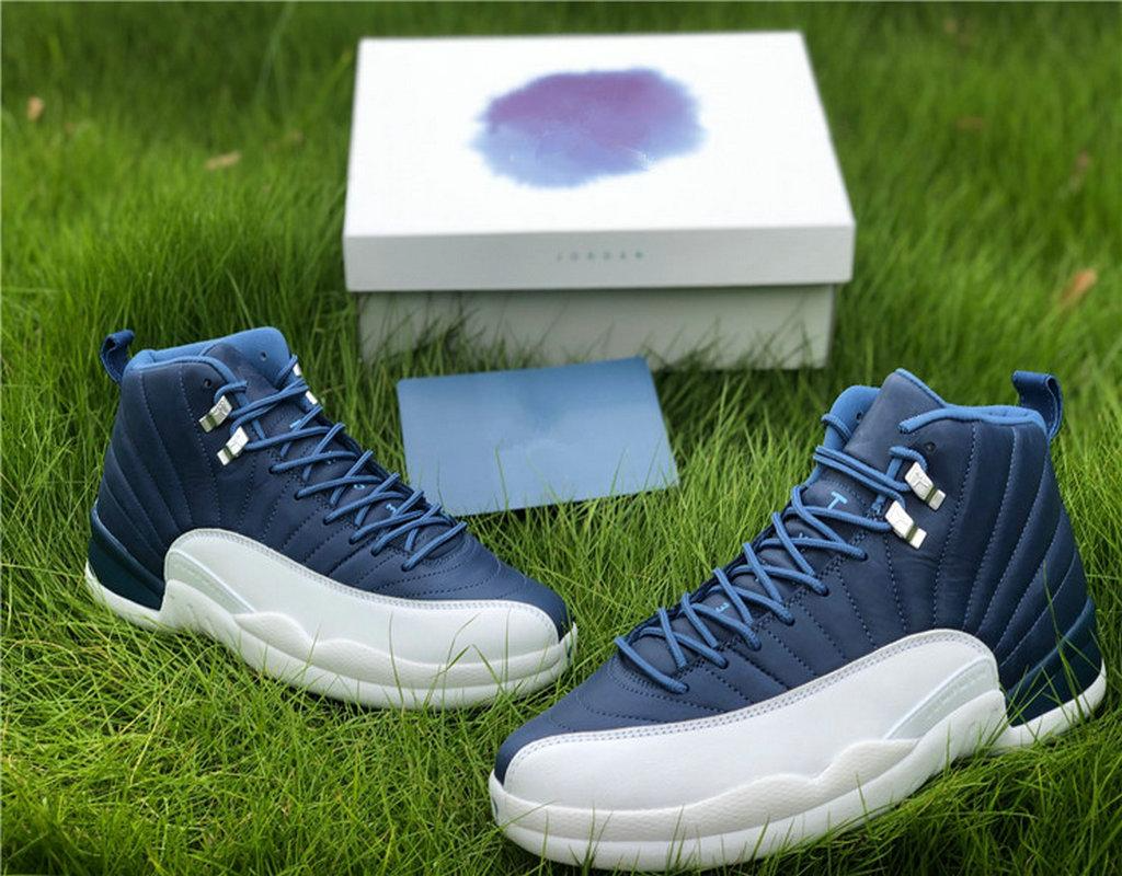 Giày Nike Air Jordan 12 Retro 'Indigo' 130690-404 - Ảnh 5