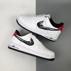 Alternative view of Giày Nike Air Force 1 Low 'Brushstroke Swoosh White' DA4657-100