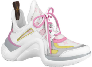 Giày Louis Vuitton Archlight Pink Yellow (W) 1A8NTL