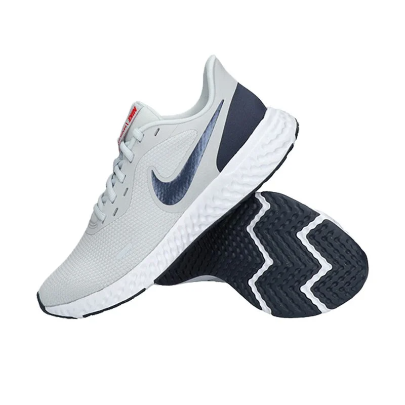 Giày Nike Revolution 5 'Pure Platinum Thunder Blue' BQ3204-018 - Ảnh 4