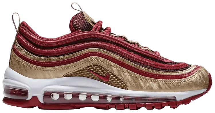 Giày Nike Air Max 97 QS GS 'Noble Red' BQ4429-600