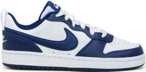 Giày Nike Court Borough Low 2 White Navy (GS) BQ5448-107