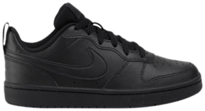 Giày Nike Court Borough Low 2 GS 'Triple Black' BQ5448-001