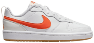 Giày Nike Court Borough Low 2 GS 'White Orange' BQ5448-114