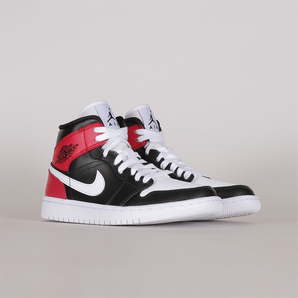 Giày Nike Air Jordan 1 Mid 'Noble Red' BQ6472-016 - Ảnh 4