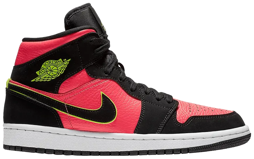 Giày Nike Air Jordan 1 Mid 'Hot Punch Volt' BQ6472-006