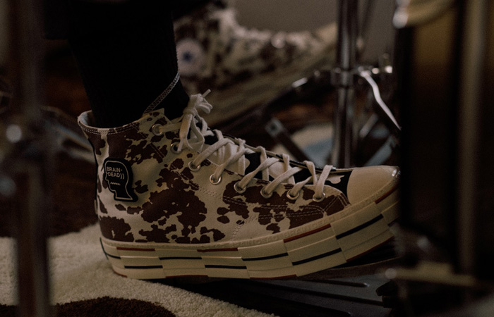 Giày Converse Brain Dead x Chuck 70 Cow Print 169946C - Ảnh 4