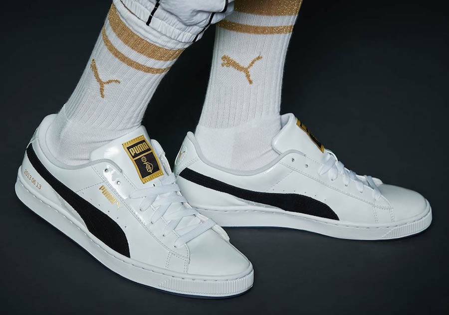 Giày Puma x BTS Basket Patent 368278-01 - Ảnh 6