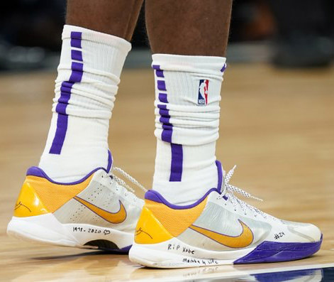 Giày Nike Zoom Kobe 5 'Lakers Home' 386429-102 - Ảnh 3