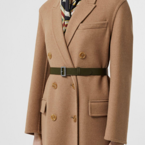 Alternative view of Thắt lưng Burberry Crystal Buckle Leather Belt In Dark Olive 8006937