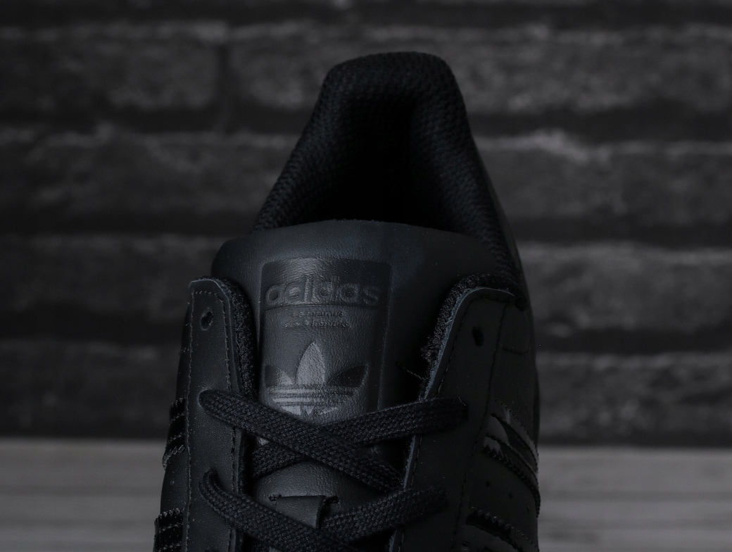 Giày Adidas Originals Superstar J 'Black' FV3140 - Ảnh 9