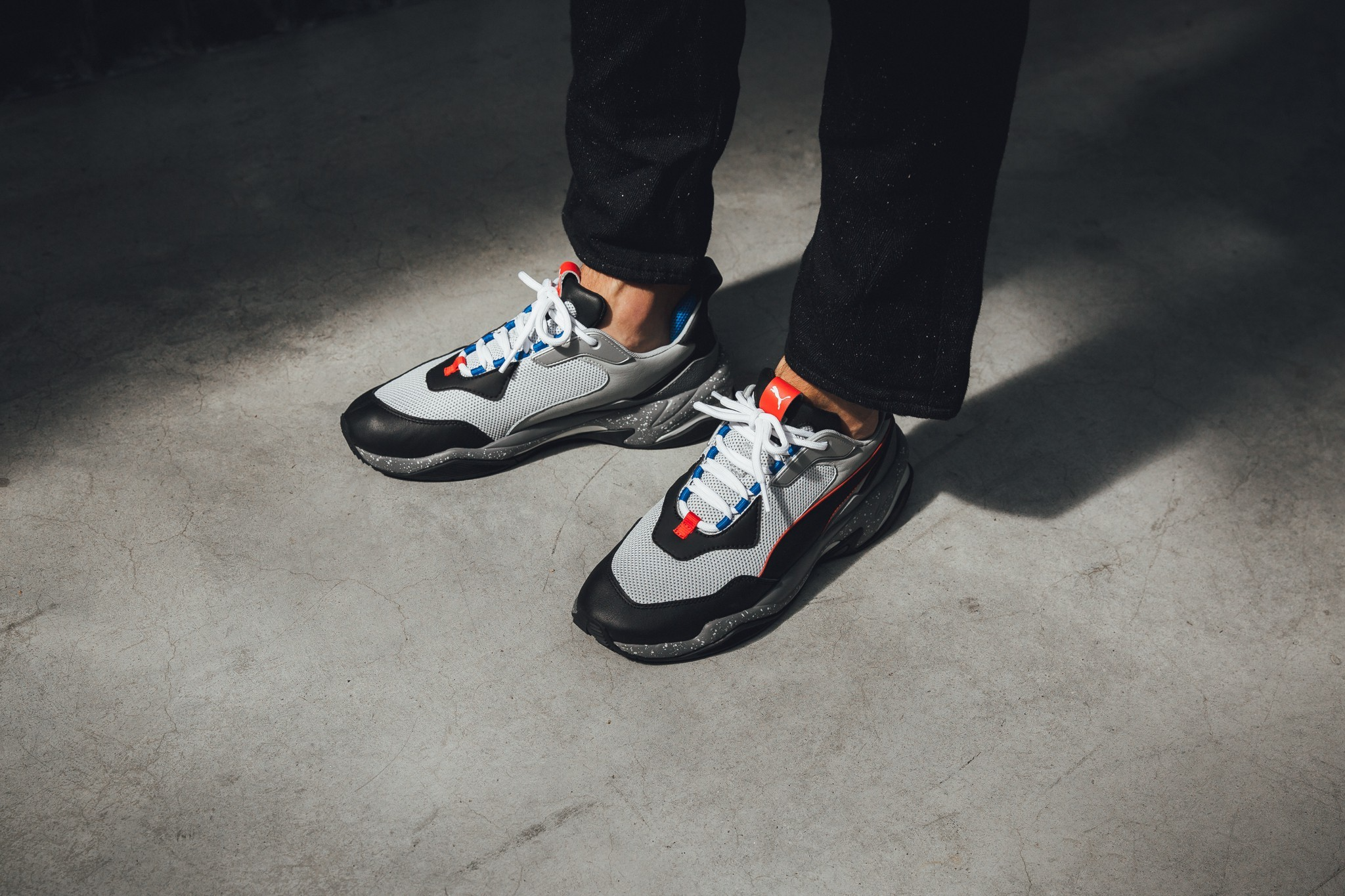 Giày Puma Thunder Electric Grey Violet 367996-02 - Ảnh 6