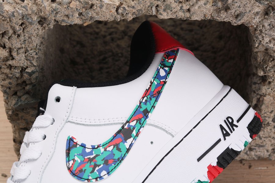 Giày Nike Air Force 1 Low 'Melted Crayon' CU4632-100 - Ảnh 4