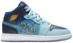 Giày Nike Air Jordan 1 Mid GS 'Fly' BV7446-400