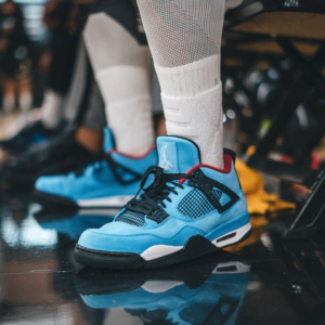 Alternative view of Giày Nike Travis Scott x Air Jordan 4 Retro 'Cactus Jack' 308497-406