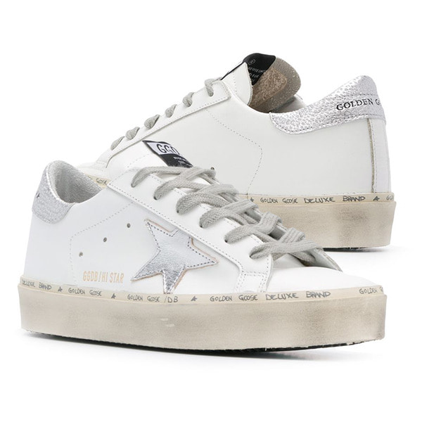 Giày Golden Goose Women's High Star Sneakers GWF00118-F000329-80185 - Ảnh 2