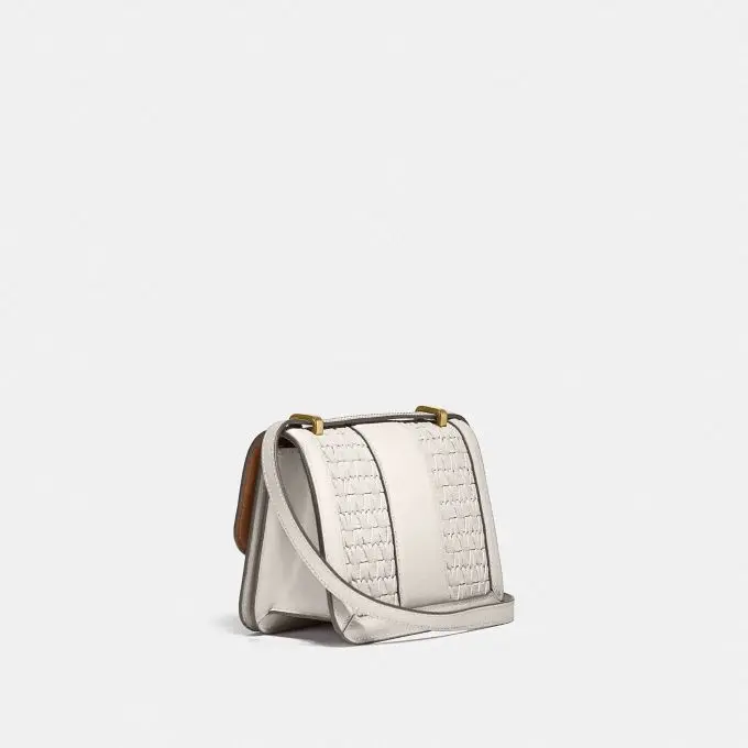 Alternative view of Túi Coach Alie Shoulder Bag 18 With Weaving C2587 B4 IY
