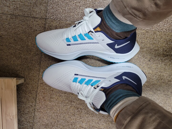 Giày Nike Air Zoom Pegasus 38 Men's Road Running Shoes CW7356-101 - Ảnh 4