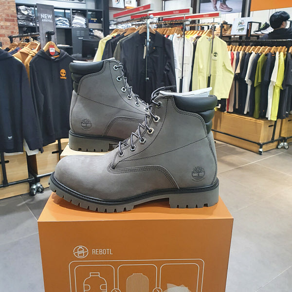 Giày Timberland Nubuck Waterproof 'Gray' A2JCT - Ảnh 2