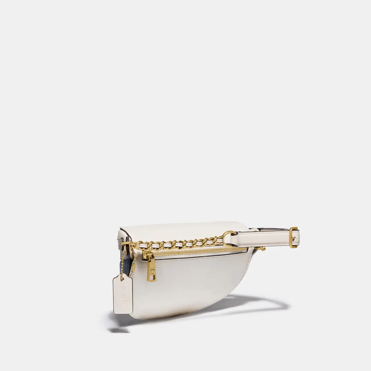 Alternative view of Túi Coach Charm Belt Bag In Signature Chambray With Quilting C4675 B4SUX