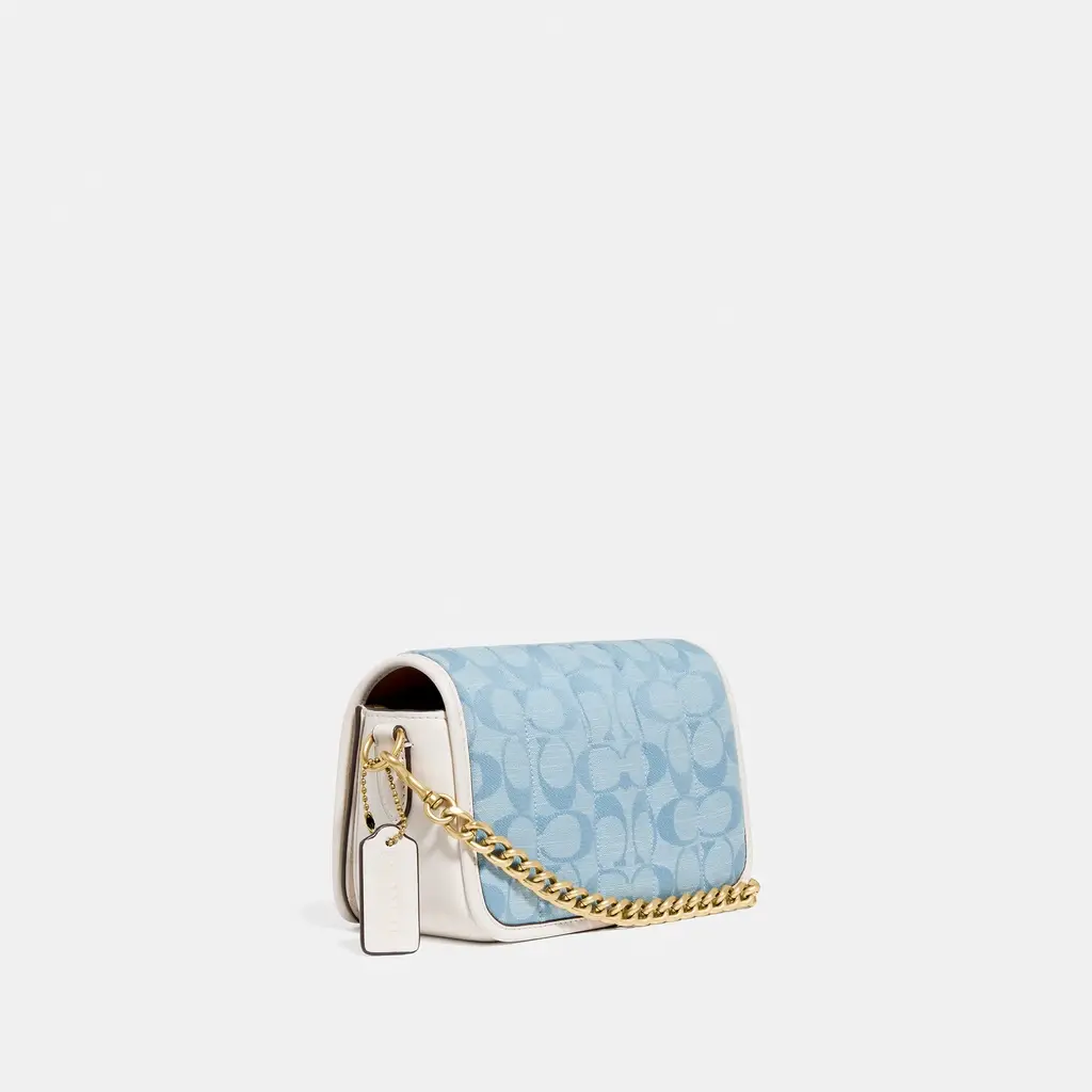 Alternative view of Túi Coach Dinky 18 In Signature Chambray With Quilting C4689 B4SUX